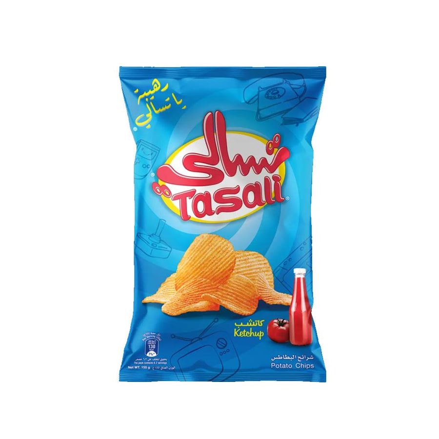 تسالي بطاطس شيبسي كاتشب 155 جم