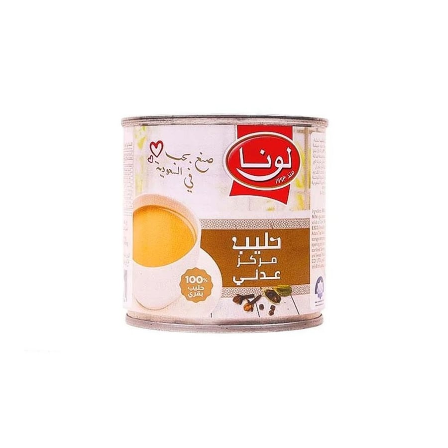 لونا حليب مركز عدني مفتاح علبه 170 مل