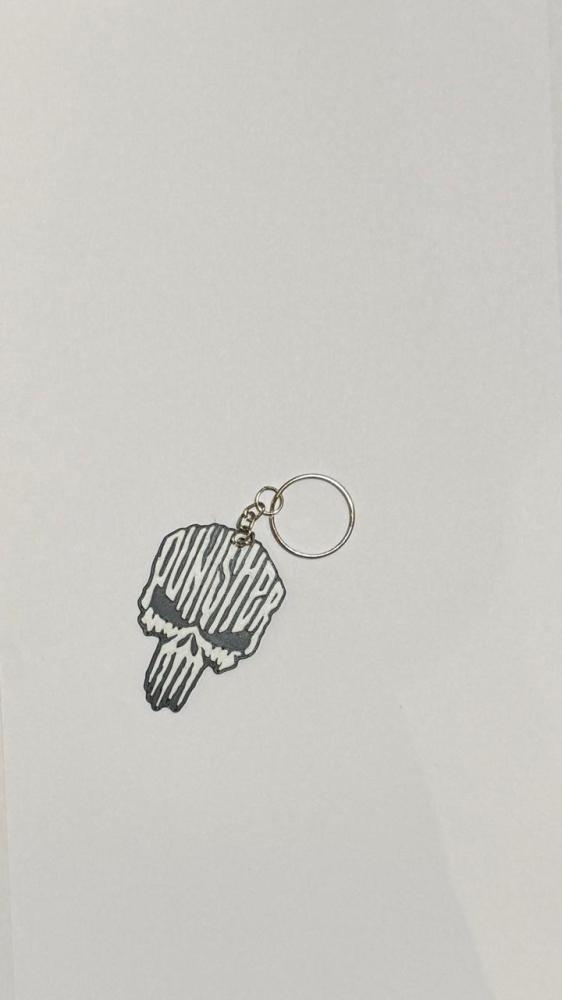 the punisher keychain