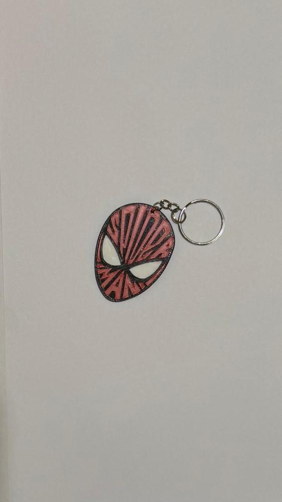 spider man keychain