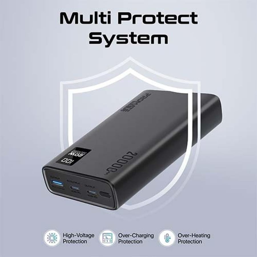 بطارية متنقلة Bolt-20PD باور بانك بسعة 20000mAh