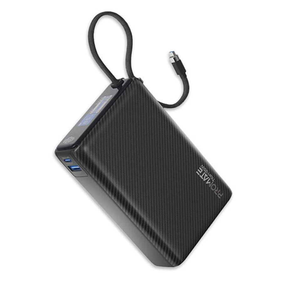 بطارية متنقلة Promate Titan-35W 20000mAh باوربانك لون اسود