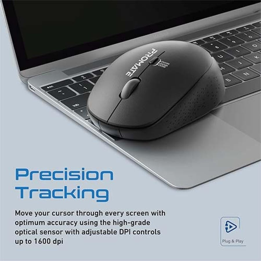 ماوس لاسلكي ضوئي Tracker مريح