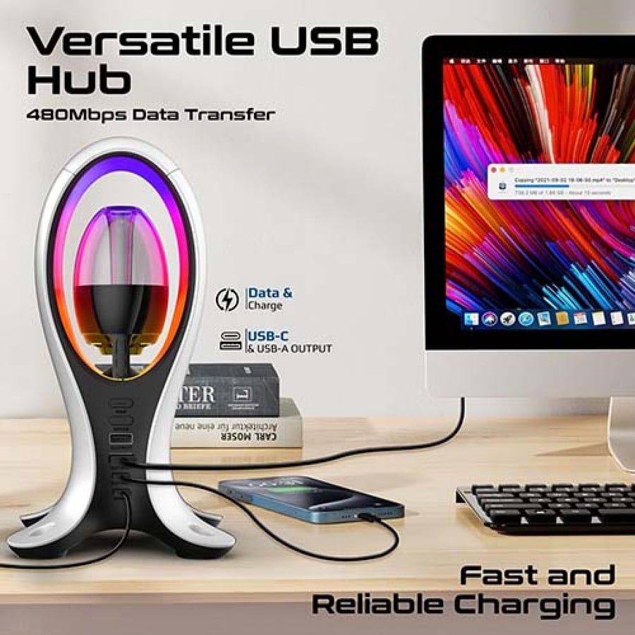 مكبر صوت بلوتوث محمول Promate Alpha-X سماعات للكمبيوتر والألعاب
