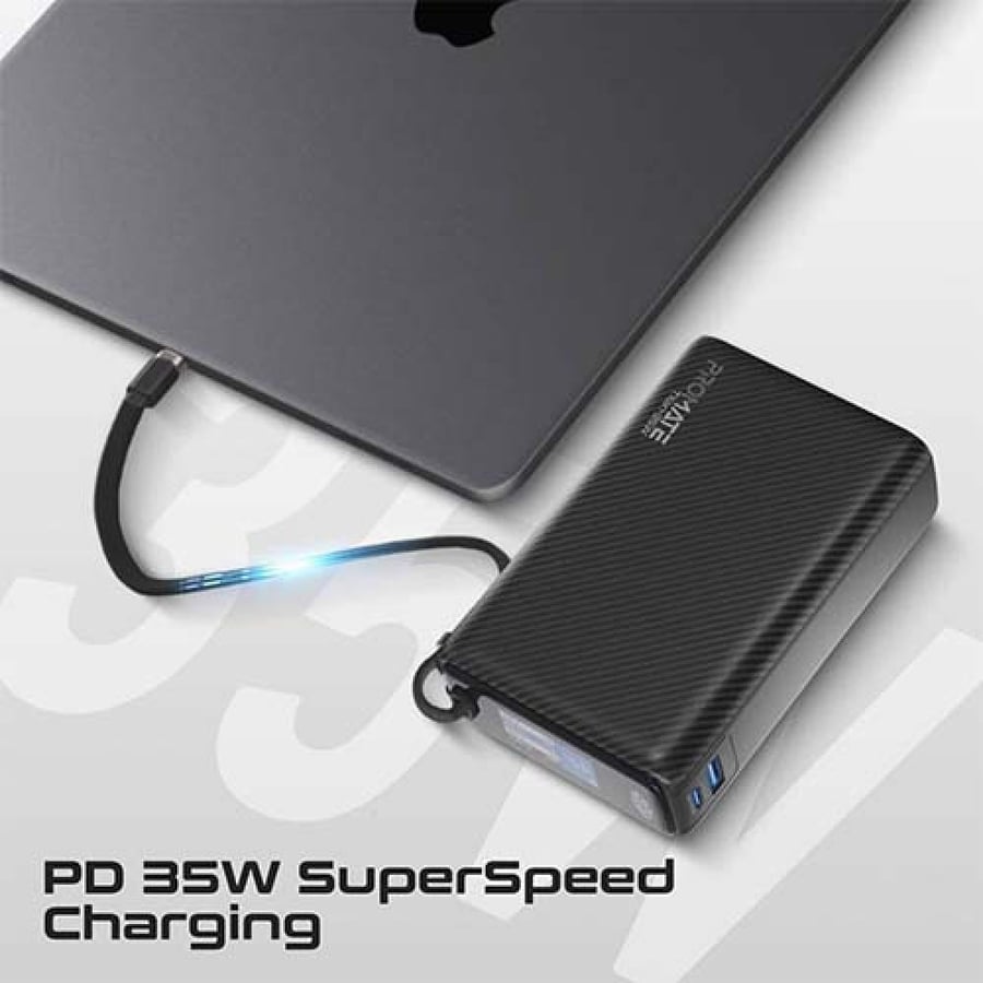 بطارية متنقلة Promate Titan-35W 20000mAh باوربانك