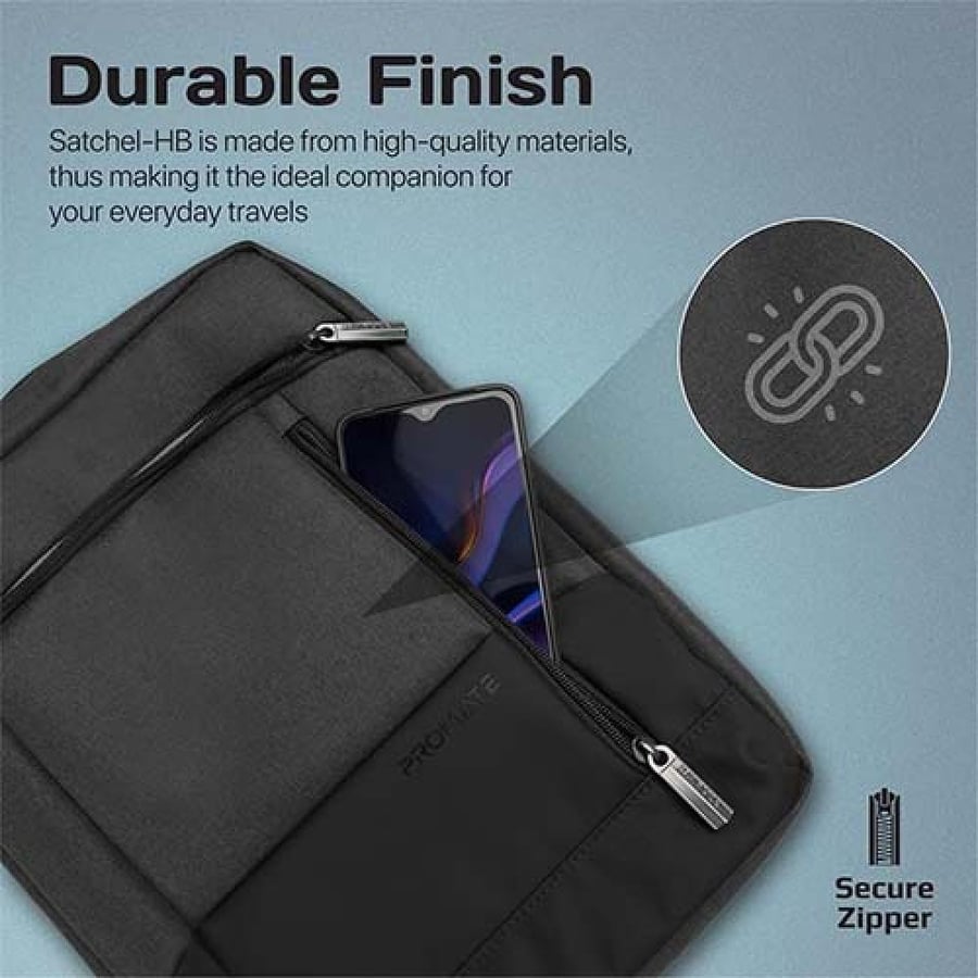 حقيبة لابتوب كتف Promate Satchel-HB شنطة تابلت ولابتوب