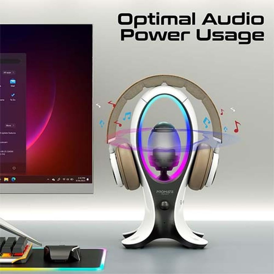 سماعات بلوتوث محمول Promate Alpha-X حامل سماعات