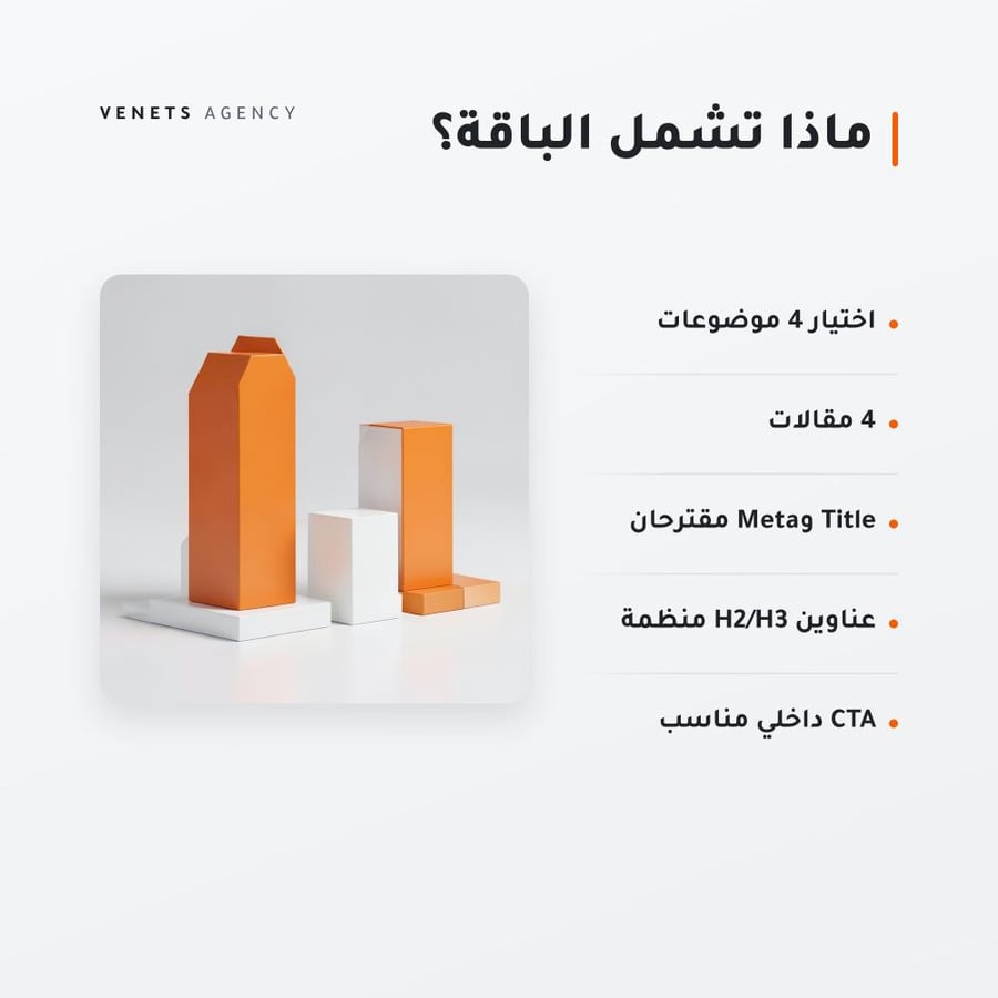 كتابة 4 مقالات SEO