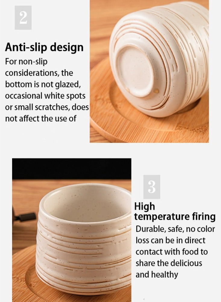 Ceramic coffee cups
