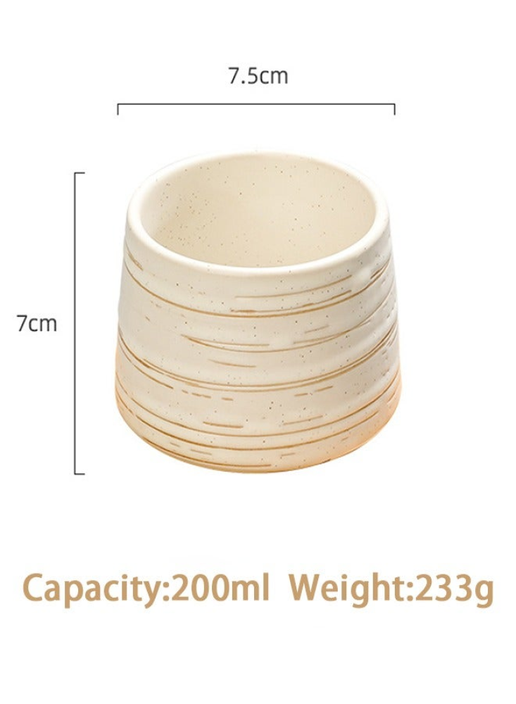 Ceramic coffee cups