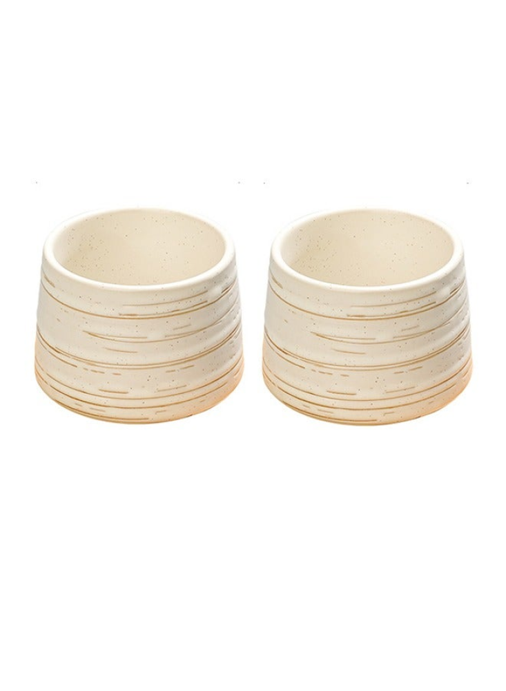 Ceramic coffee cups