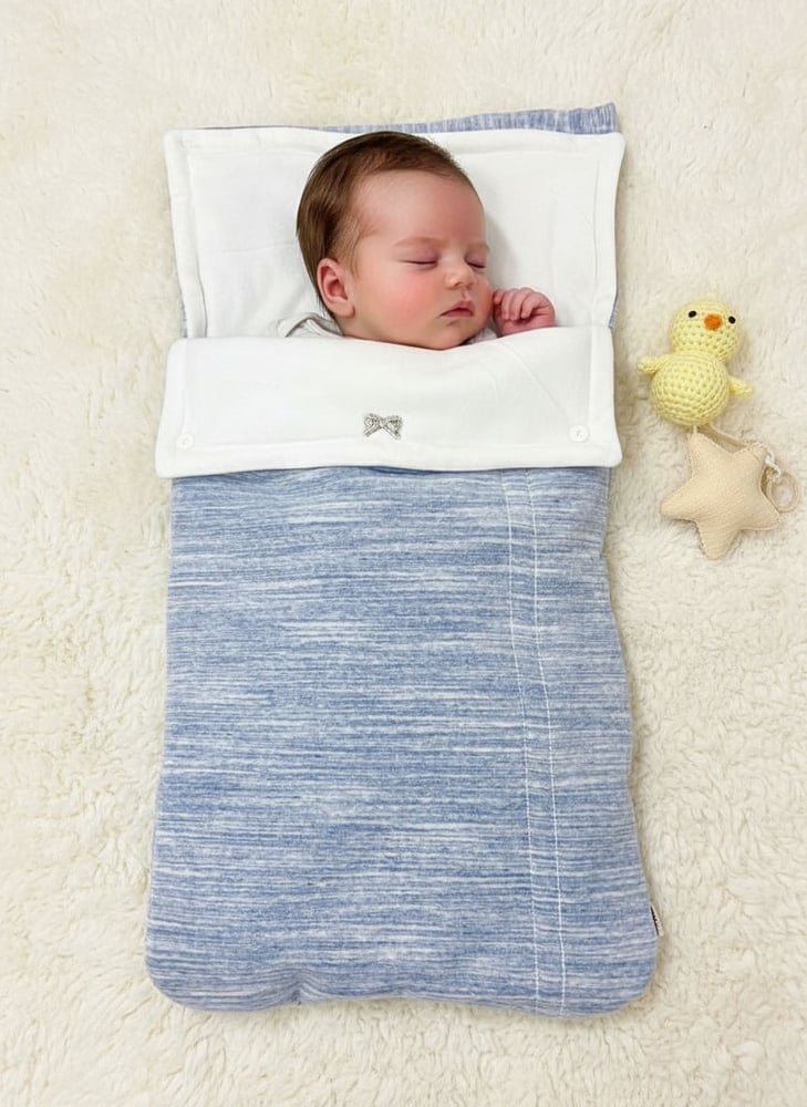 Baby Sleep Sack with soft and warm filling  -  كيس نوم للأطفال مع حشوة ناعمة ودافئة.