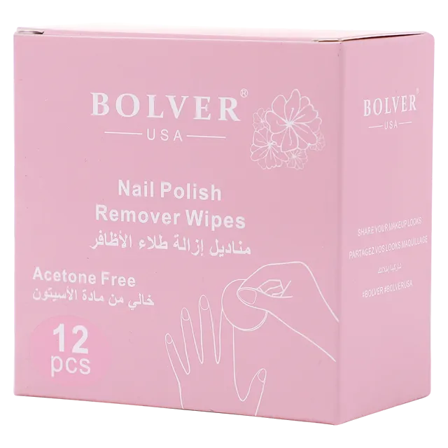 Bloveur nail polish remover wipes