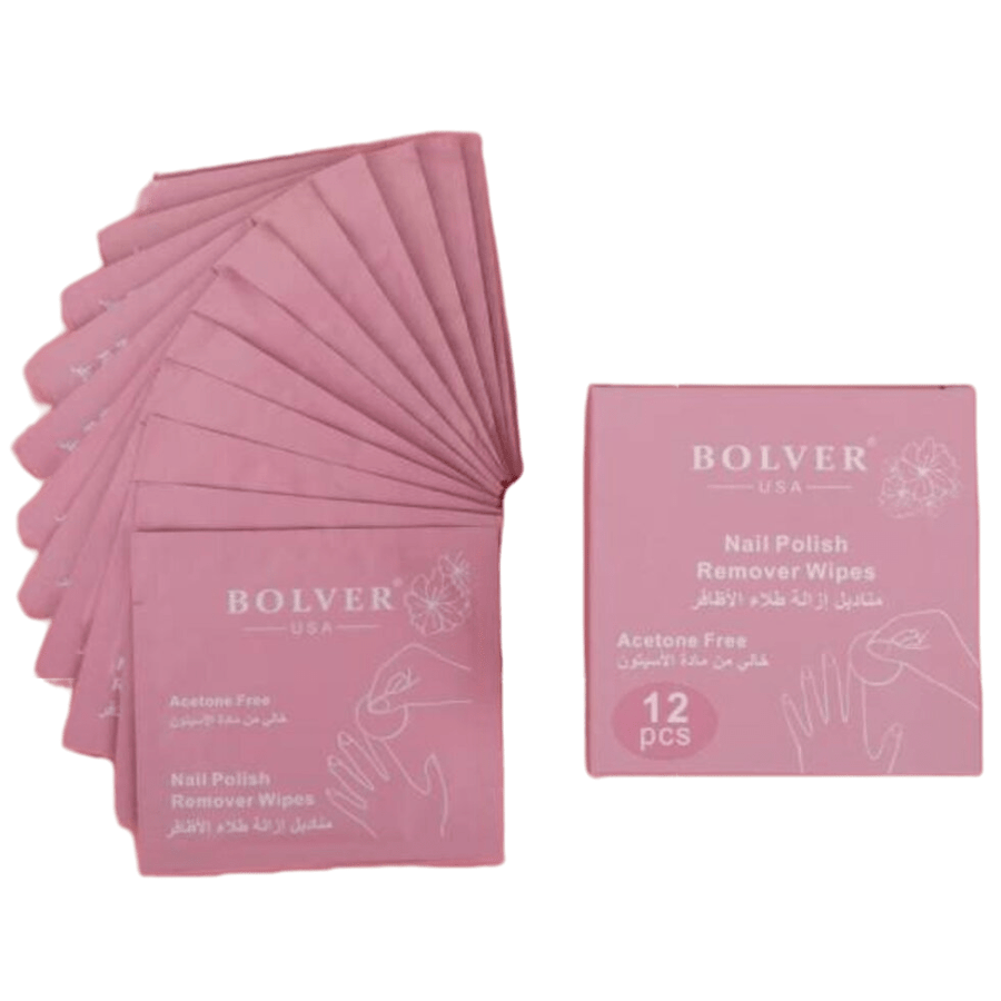Bloveur nail polish remover wipes