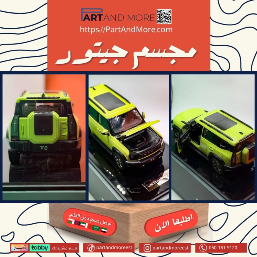 مجسم جيتور T2 فسفوري