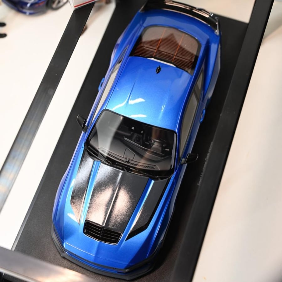 Blue Mustang Dark Hourse بكج