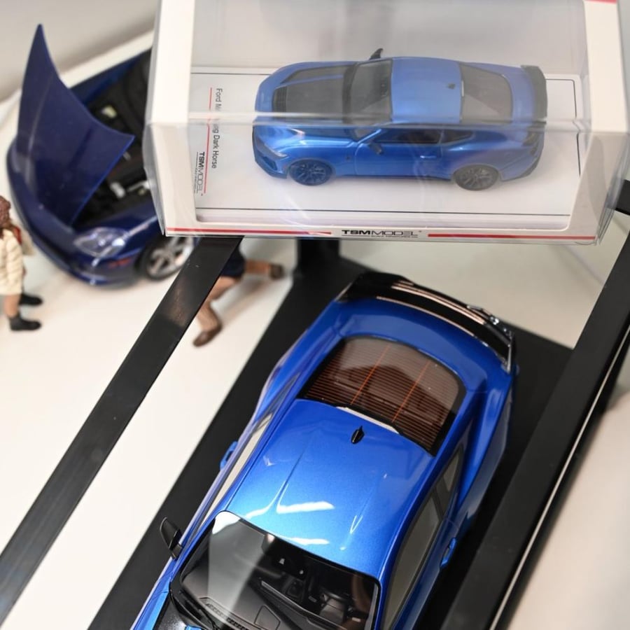 Blue Mustang Dark Hourse بكج