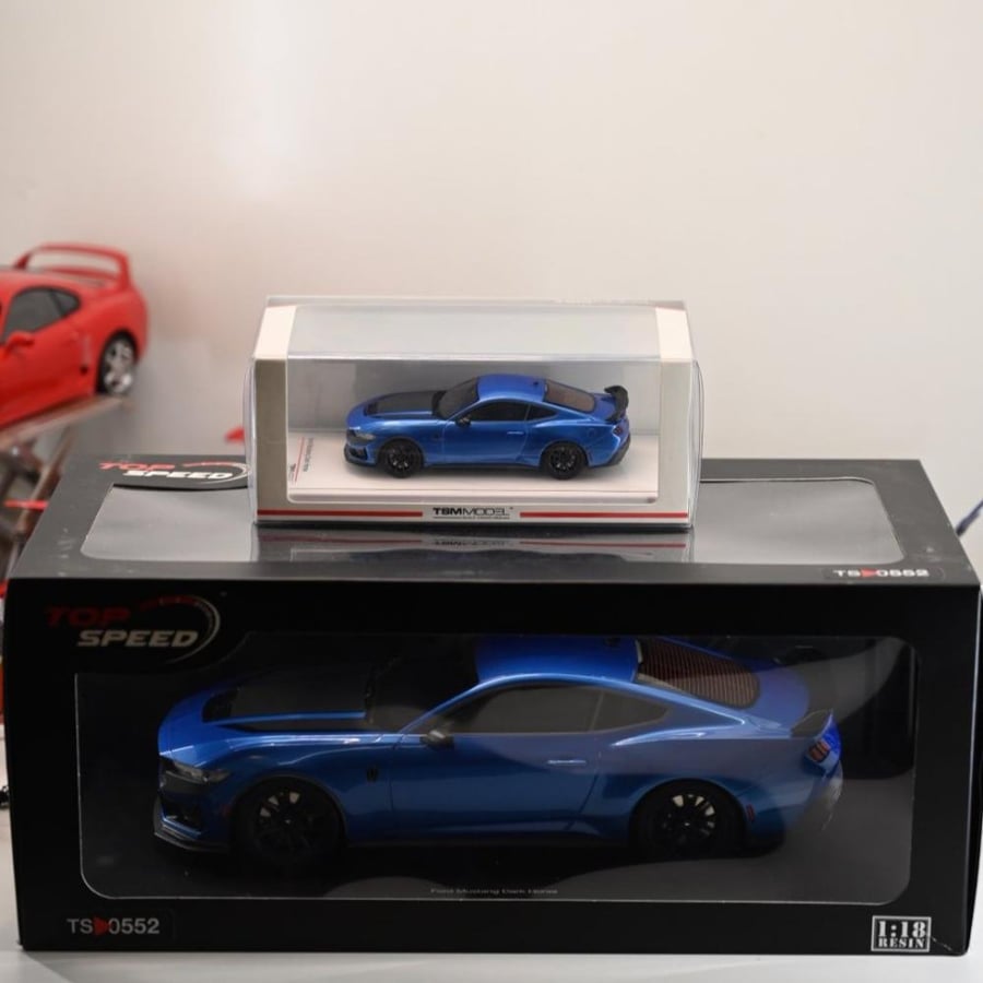 Blue Mustang Dark Hourse بكج
