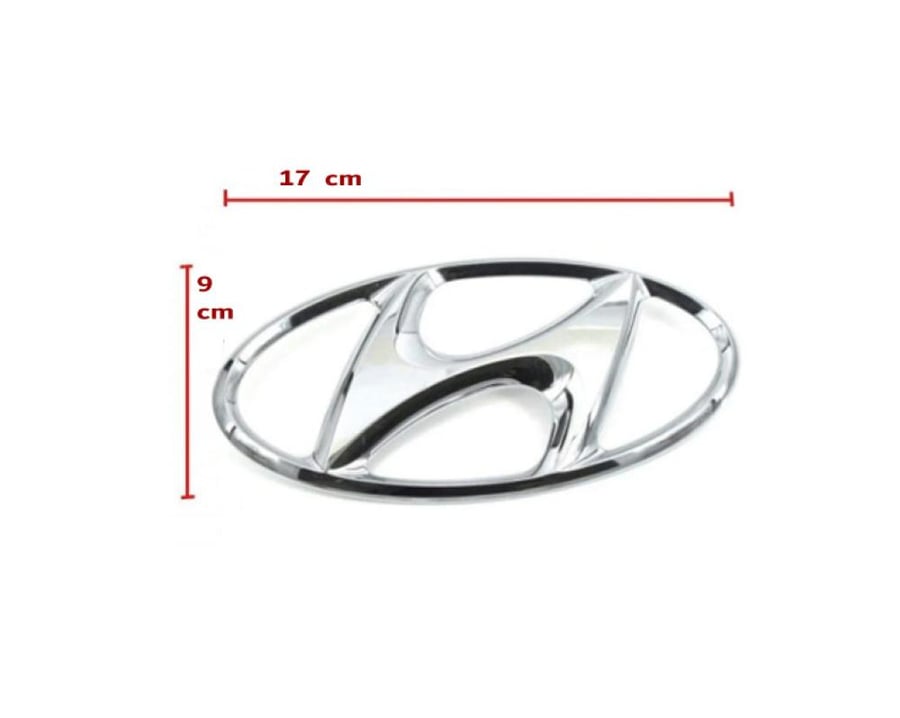 Hyundai Accent Elantra 2012 grille badge