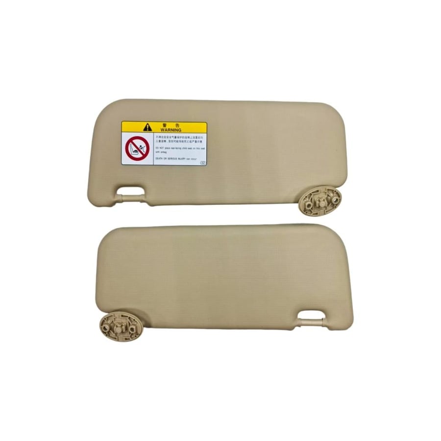 Roof visor for Corolla 2014-2016 beige color right and left
