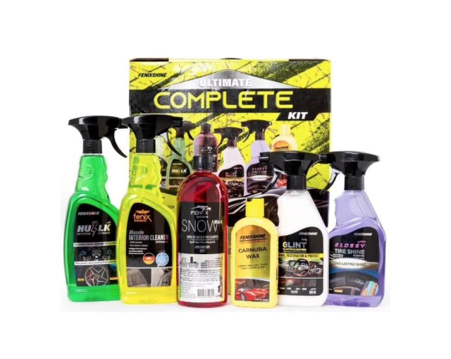 بكج العناية الكاملة بالسيارة من فينيكس FENIXSHINE ULTIMATE COMPLETE