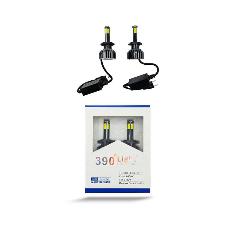لمبات ليد °390 LED فوكاس بيم FOCUS BEAM H7