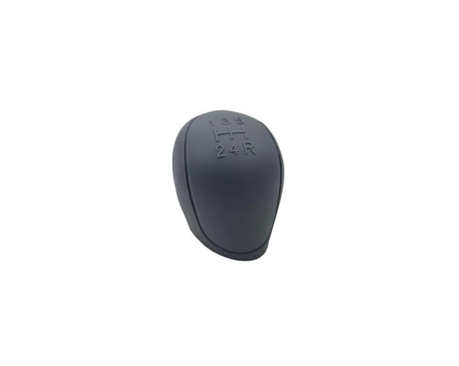 Red leather gear shift knob cover