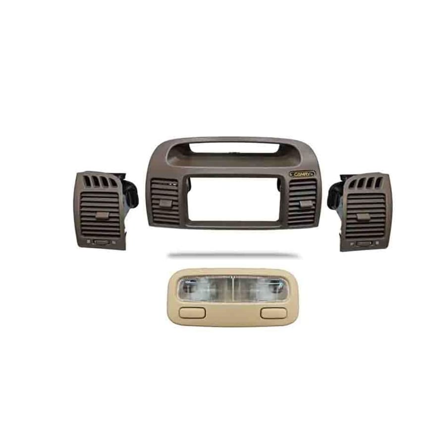 Decor package with air conditioning vent in the middle with beige side edges & standard ceiling lamp for Camry 2003-2006