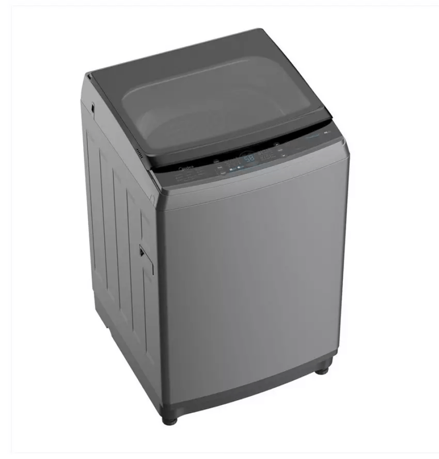 Automatic Media washing machine, top opening, 8 kg, 8 programs, silver