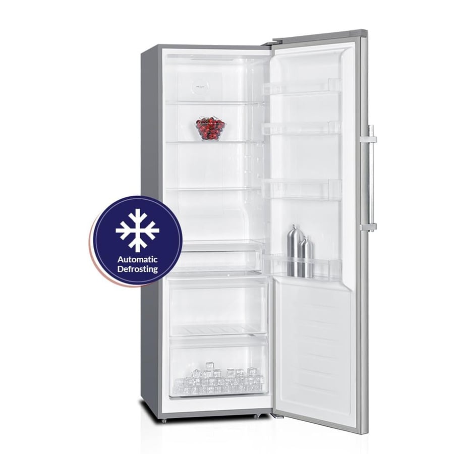 Vertical freezer, 9.3 cubic feet, steam cooling, stainless steel