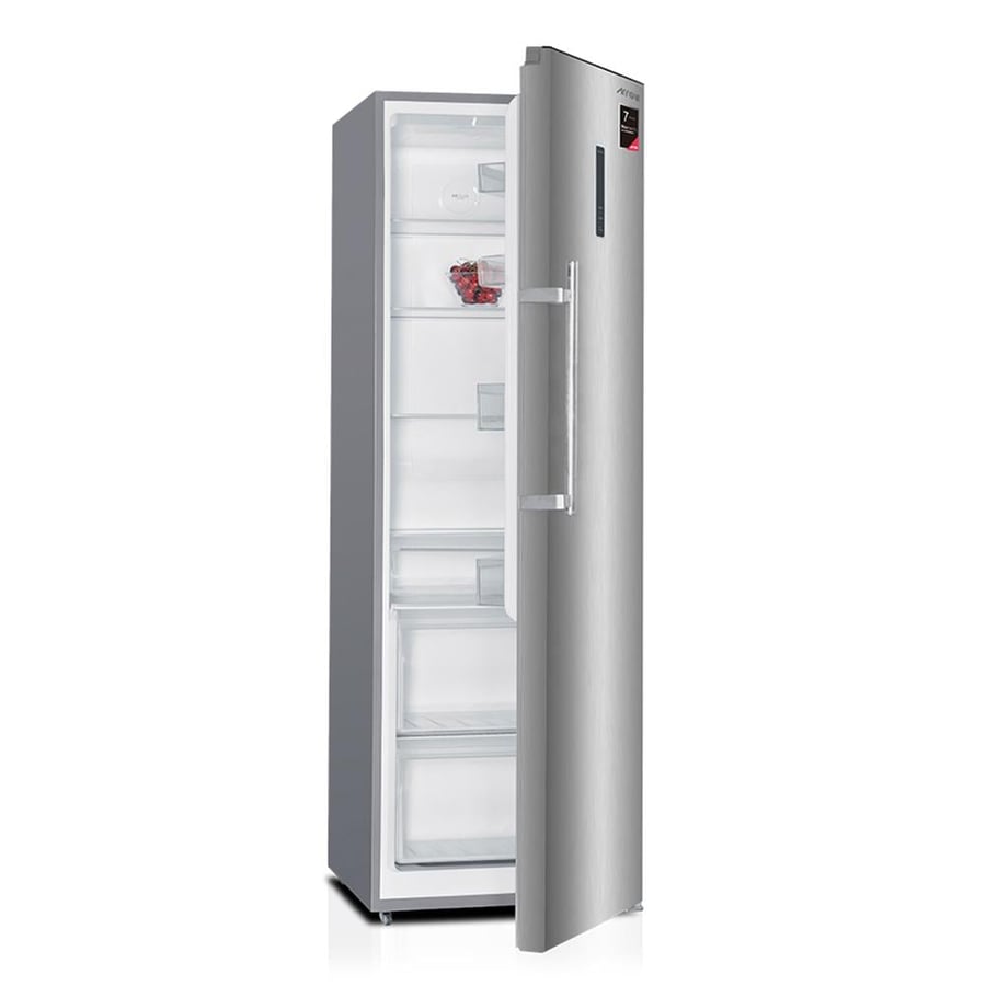 Vertical freezer, 9.3 cubic feet, steam cooling, stainless steel
