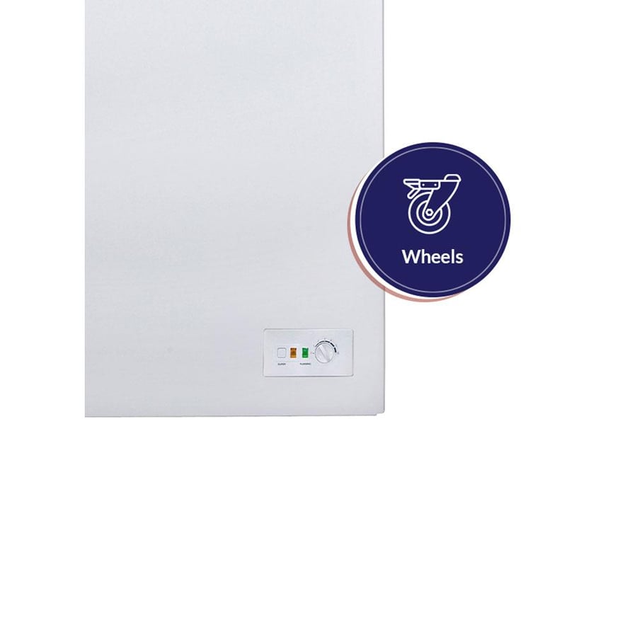 Ground freezer 3.5 feet 98 liters white color