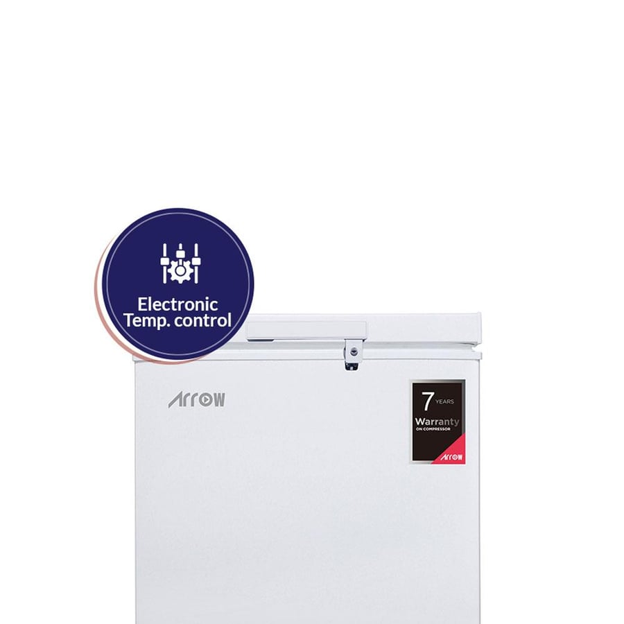Ground freezer 3.5 feet 98 liters white color