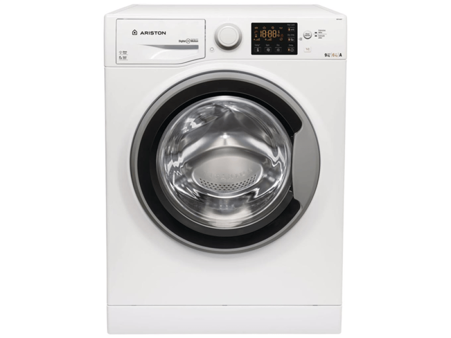 Ariston front load automatic washing machine 9 kg washing 6 kg drying white