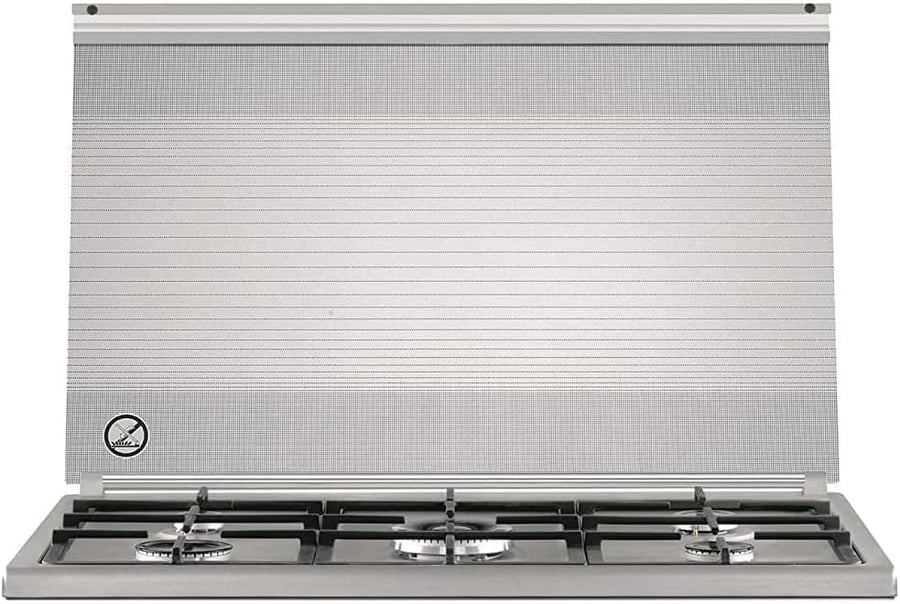فرن غاز جيبسون 5 عيون 60×90 استيل – أمان كامل وضمان سنتين