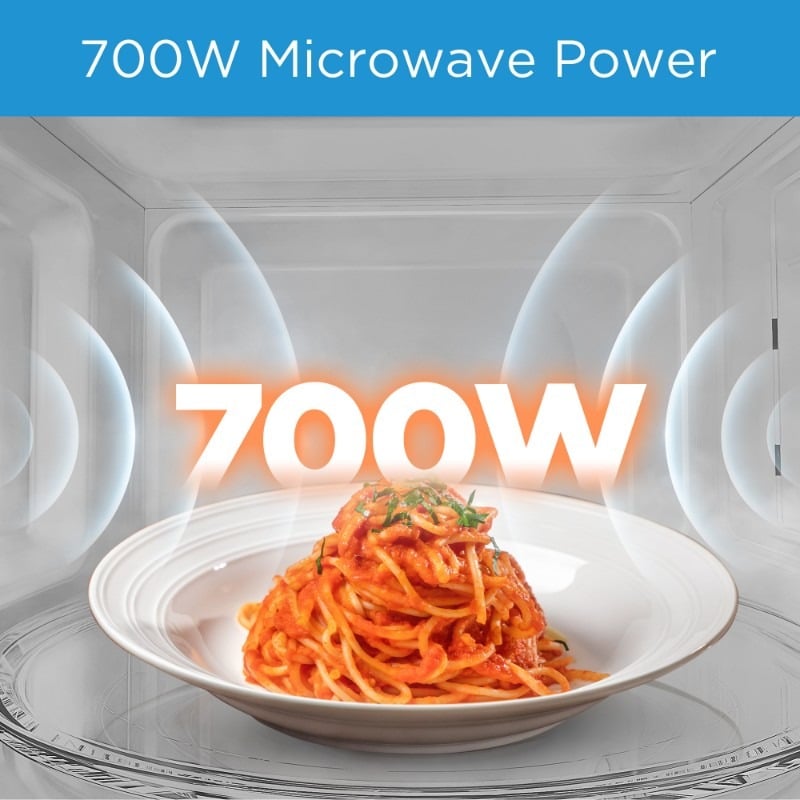 Media microwave 20 liter – 700 watt | fast heating and elegant design