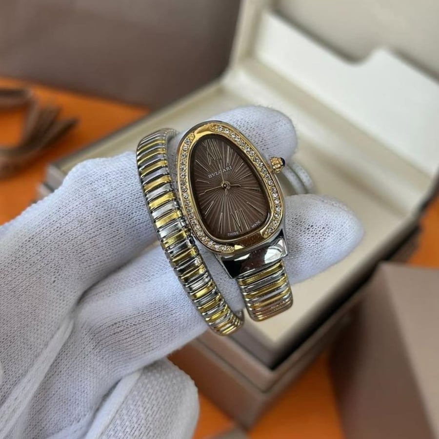 ساعة يد نسائية من بولغاري BVLGARI ⌚️