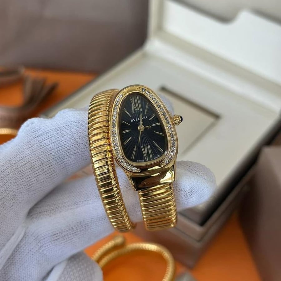 ساعة يد نسائية من بولغاري BVLGARI ⌚️
