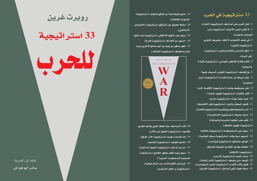 33 استراتيجية للحرب
