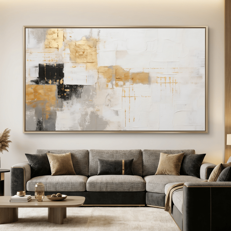 لوحات فن تجريدي تصميم مودرن