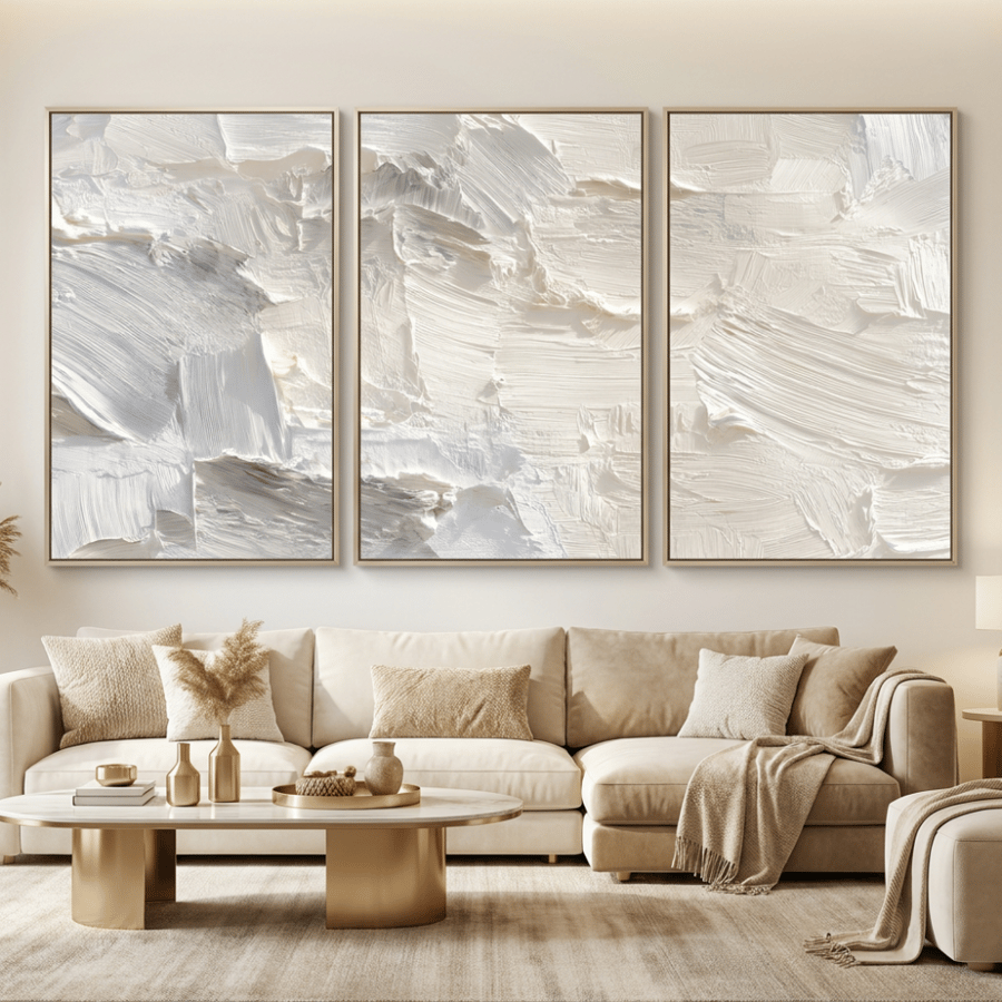 لوحات ثلاثية بتصميم عصري