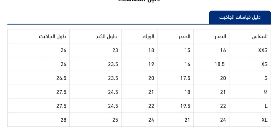 جاكيت فت سماوي طبي
