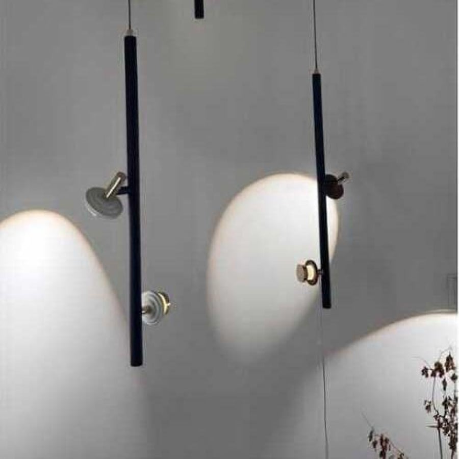 ثريا علاق مودرن اسود 3 اضاءات ليد led