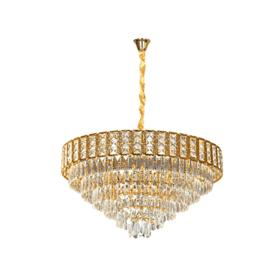 علاقي مودرن ذهبي E14 15 مقاس 800 ملم
