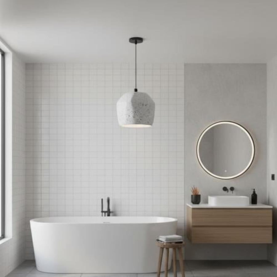 علاقي مودرن اسود E27 1L
