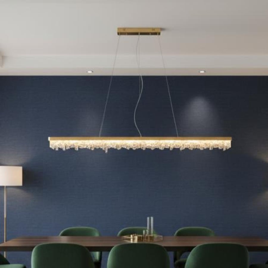 علاقي مودرن ذهبي لون الانارة 3 اضاءات واط 30