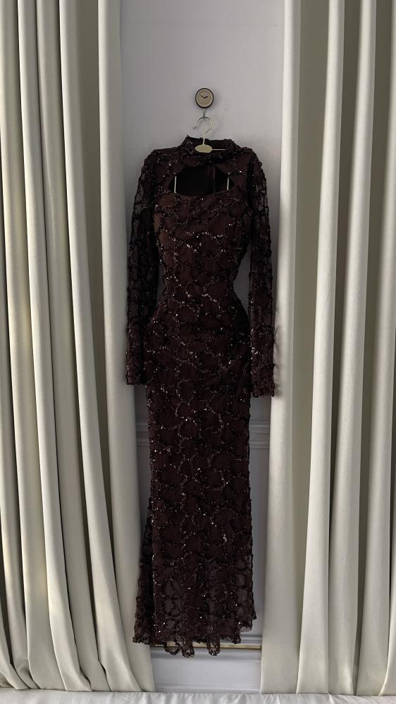 Roida brown dress