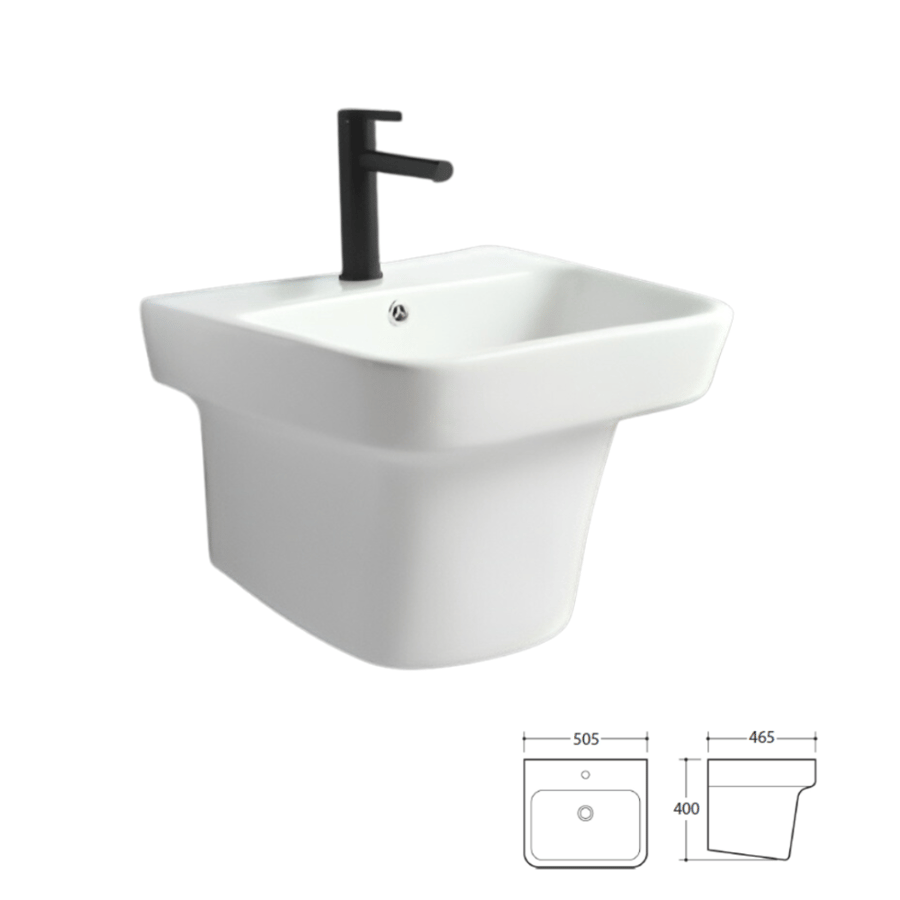 مغسلة سيراميك معلق VL-520 VLAMINO