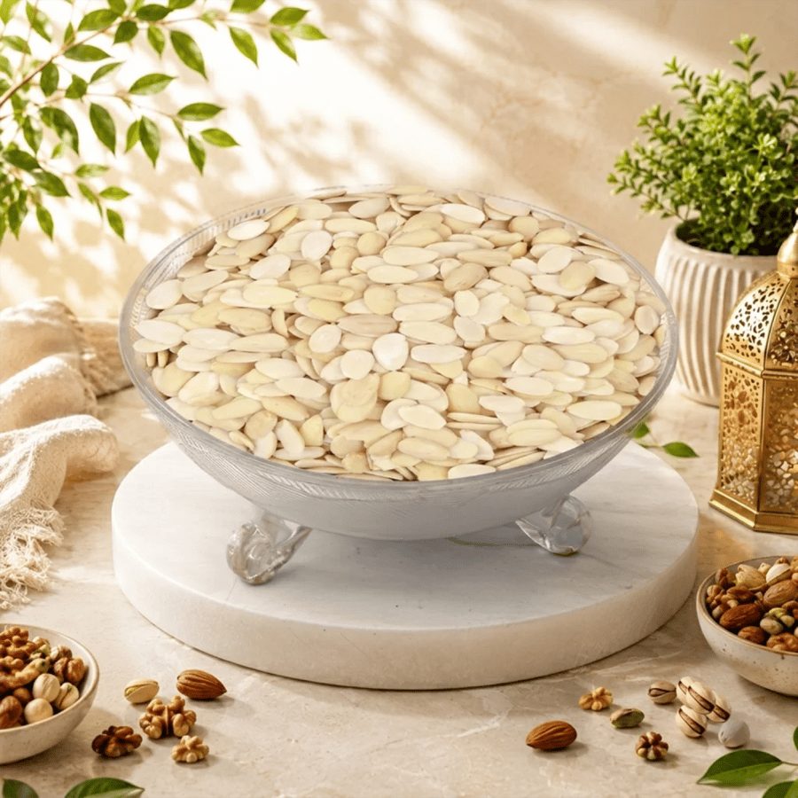 لوز شرائح