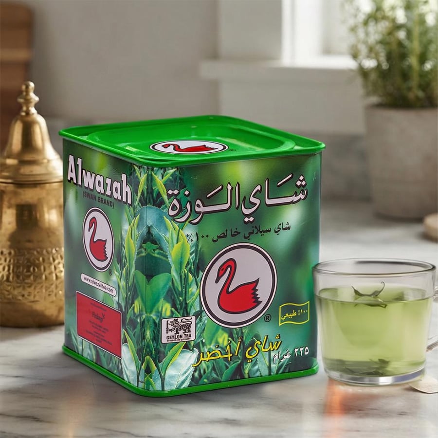 شاي الوزة اخضر حديد225ج